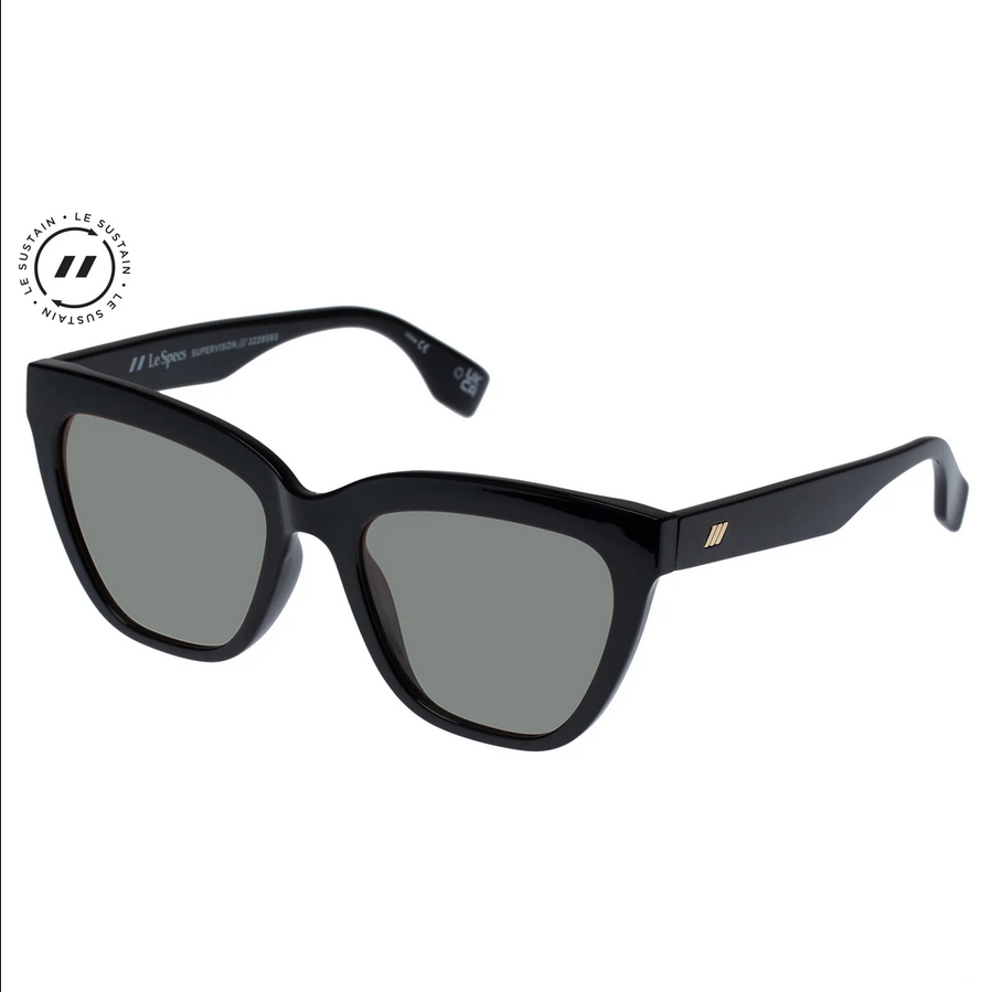 Le Specs Sunglasses Enthusiplastic Black Tea Lily 8671