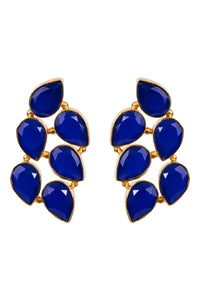 Eb & Ive - Awaken Earring - Pearl/Gold, Sapphire or Pearl Drop