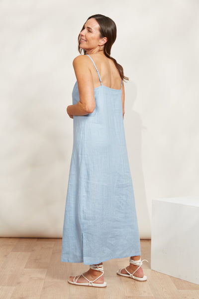 Eb & Ive - Sojourn Tank Maxi Dress - Coast