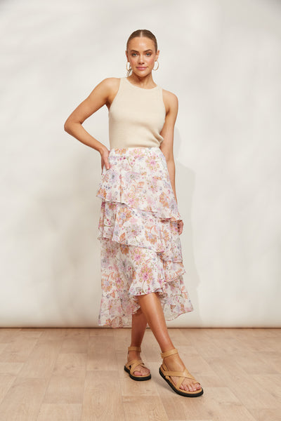 Eb & Ive - Sereno Skirt - Paisley