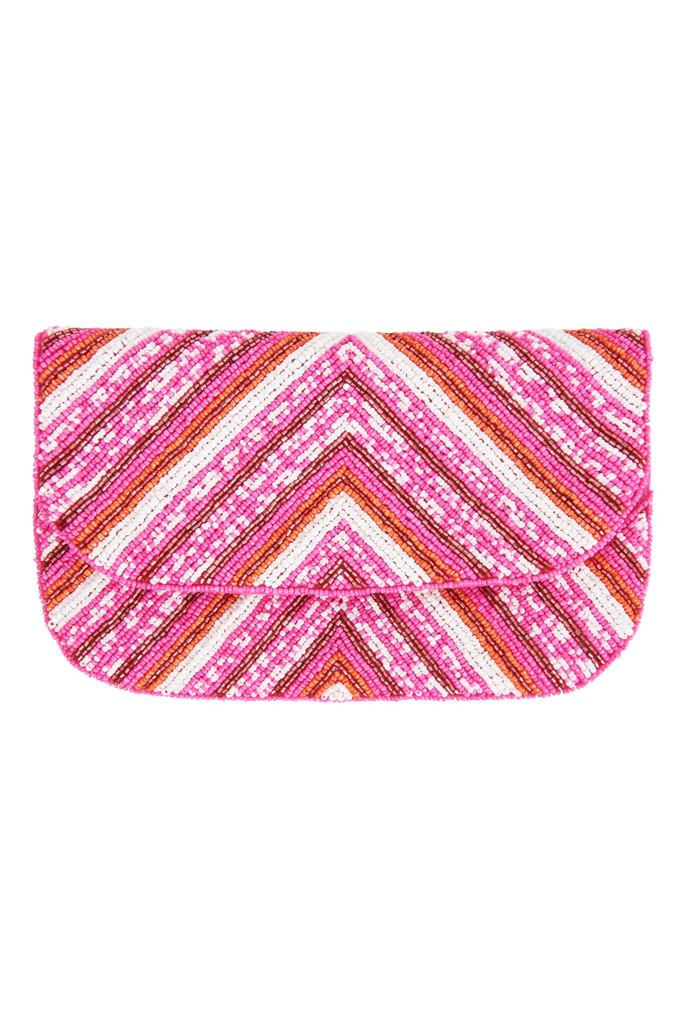 Eb & Ive - Elysian Clutch Bag - Rasberry