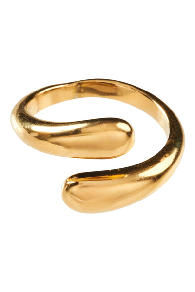 Eb & Ive - Halcyon Wrap Ring - Silver or Gold