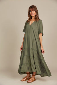 Isle of Mine - Esme Maxi Dress - Olive