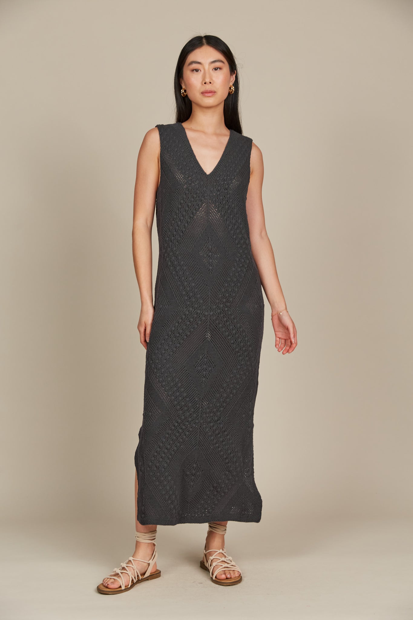 Isle of Mine - Sylvie Dress - Graphite