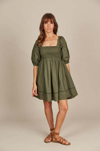 Isle of Mine - Remi Mini Dress - Olive