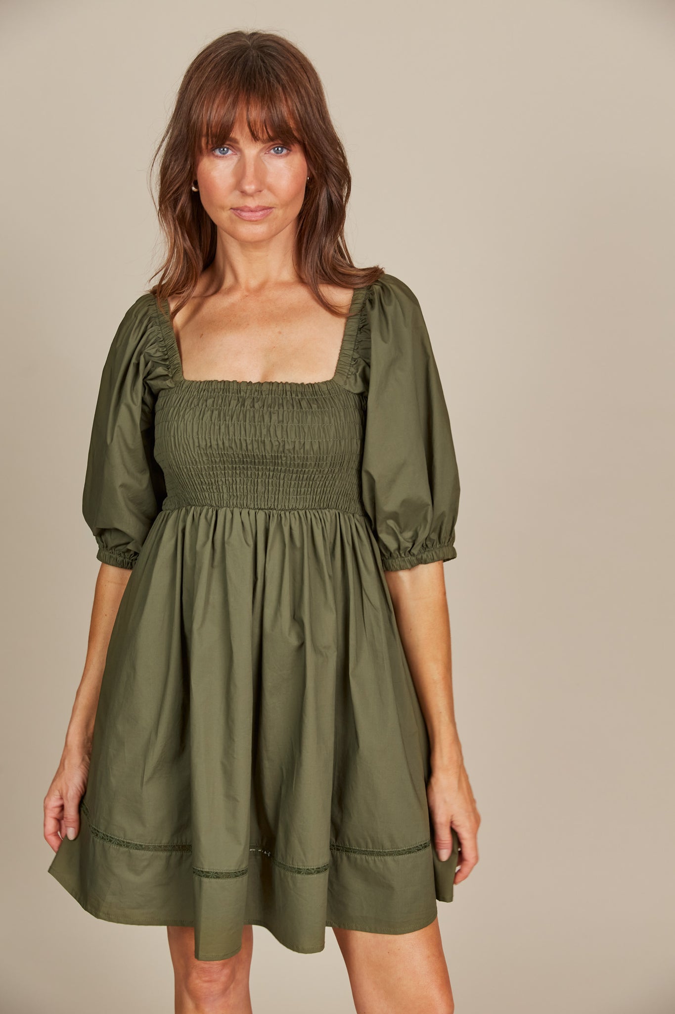 Isle of Mine - Remi Mini Dress - Olive