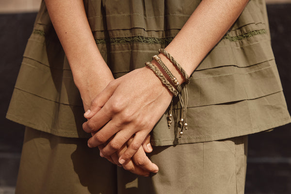 Isle of Mine - Nouveau Bracelet Set - Olive