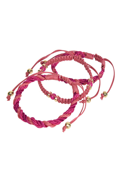 Isle of Mine - Nouveau Bracelet Set - Rasberry