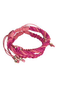 Isle of Mine - Nouveau Bracelet Set - Rasberry