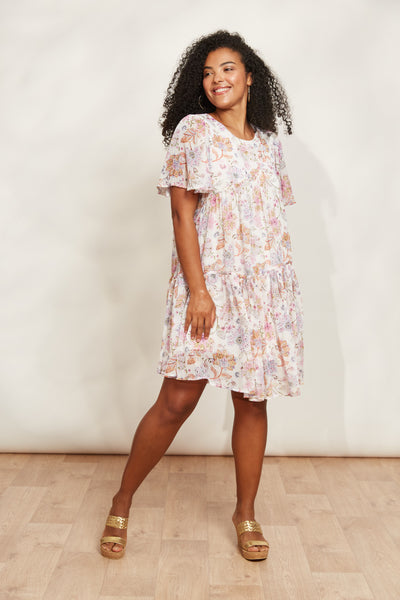 Eb & Ive - Sereno Midi Dress - Paisley