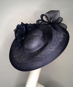 Melanie Ferrero - Large Navy Hat