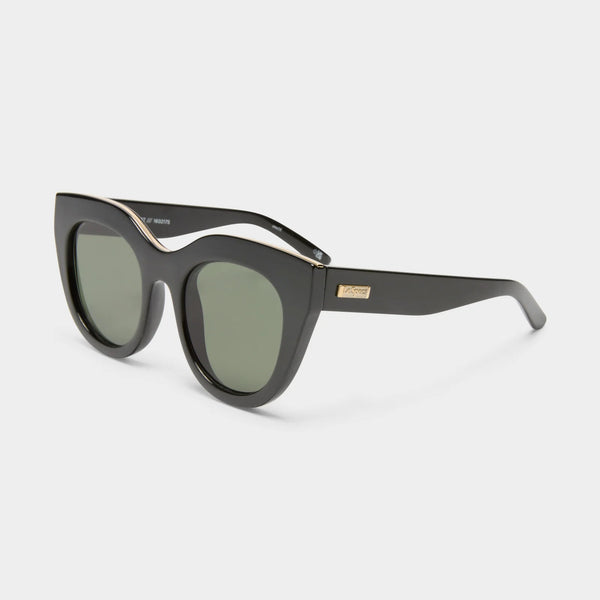 Le Specs Sunglasses - Air Heart - Black/Gold 1602175