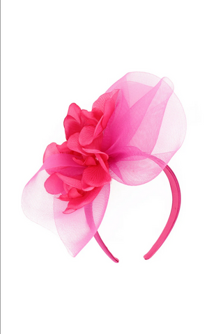 Morgan & Taylor - Hot Pink Lana Fascinator