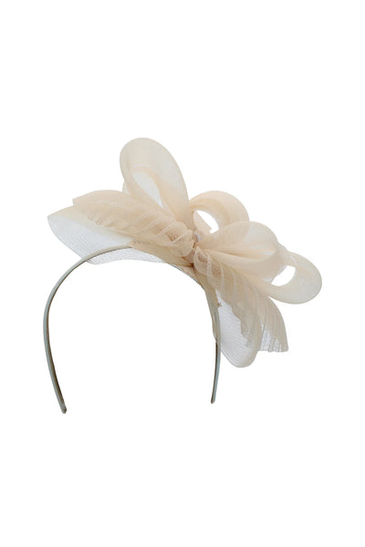 Morgan & Taylor - Nude Simone Fascinator FS416