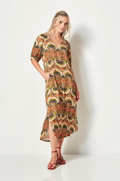 Verge - Nouveau Dress - Print 9630WT