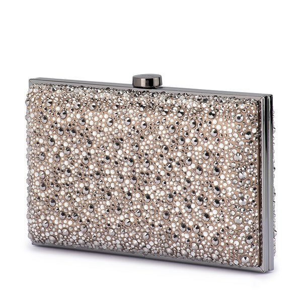 Olga Berg - METALLIC ASHA Hotfix Clutch - OB2152