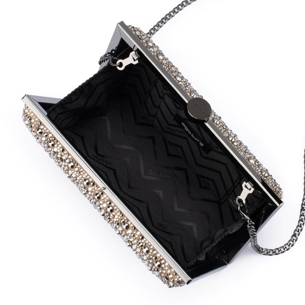 Olga Berg - METALLIC ASHA Hotfix Clutch - OB2152