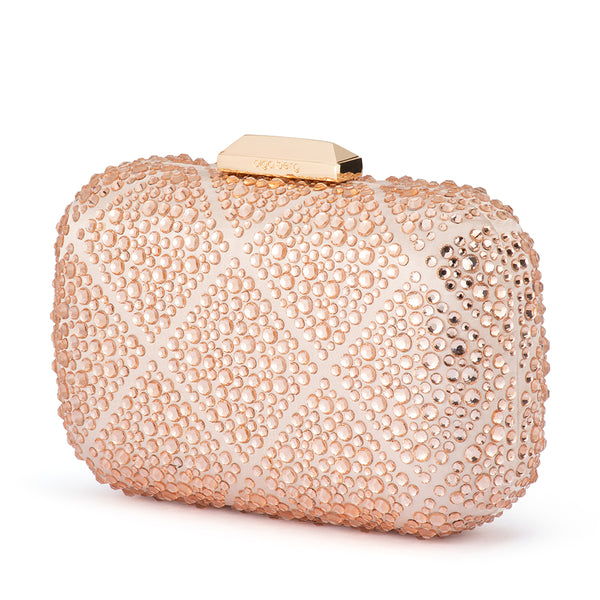 Olga Berg - BLUSH  KEREN Diamond Hotfix Clutch - OB2154