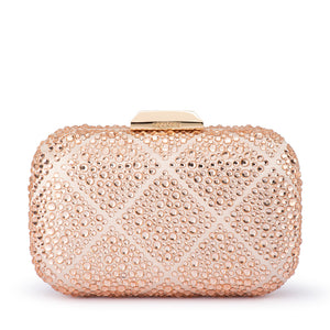 Olga Berg - BLUSH  KEREN Diamond Hotfix Clutch - OB2154