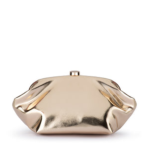 Olga Berg - GOLD TALLY Metallic Clutch - OB2162