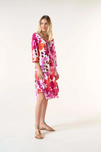 Oneseason - Middy Poppy - Cotton - Flamenco Pink