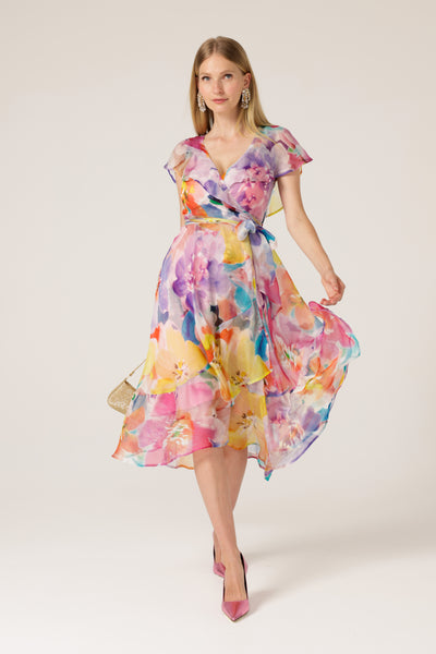 Sacha Drake - Pajaritos Wrap Dress - Multi Floral