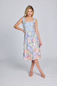 Romance - Blake Ribbon Dress - Lilac Flower