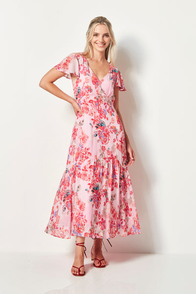 Verge - Rosebud Dress - Print 9267WT