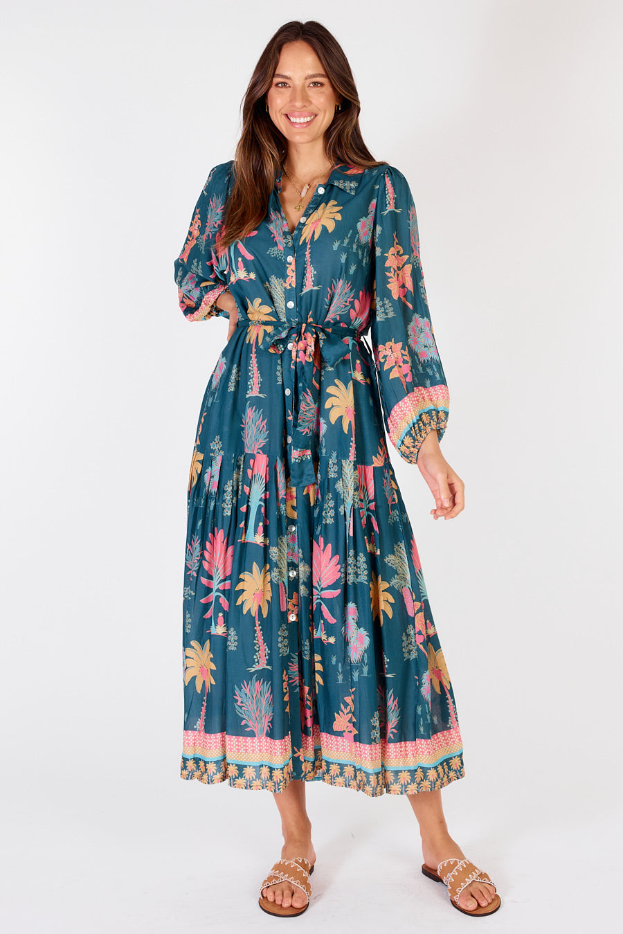 Rubyyaya - Balboa Maxi Dress - Neon