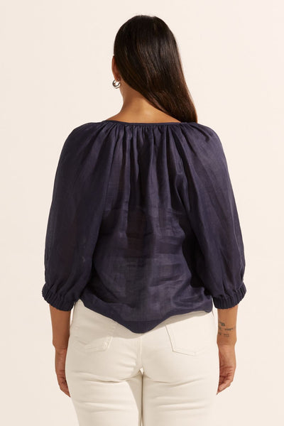 Zoe Kratzmann - Imbue Top - Indigo