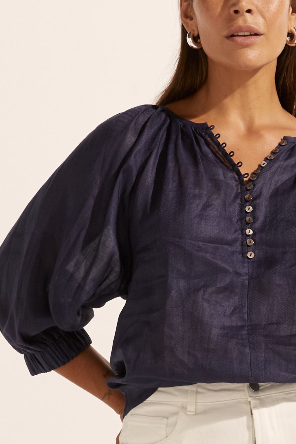 Zoe Kratzmann - Imbue Top - Indigo