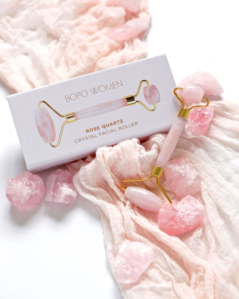 Bopo Women - Pink Quartz Facial Roller