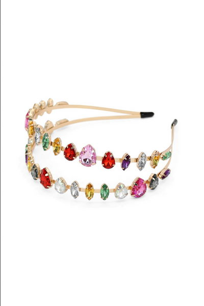 Morgan & Taylor - Multi Crystal Tasman Headband